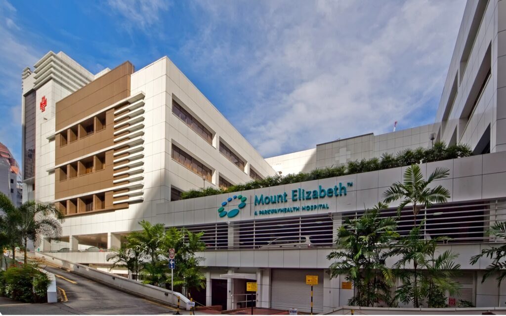 Mount Elizabeth Hospital entrance
